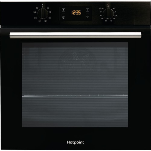 Hotpoint SA2540HBL Enamel Interior, Single Multifunction Fan Oven, Electric, A Energy