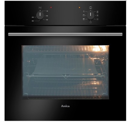 Amica ASC200BL Enamel Interior, Single Multifunction Oven, Electric, A Energy
